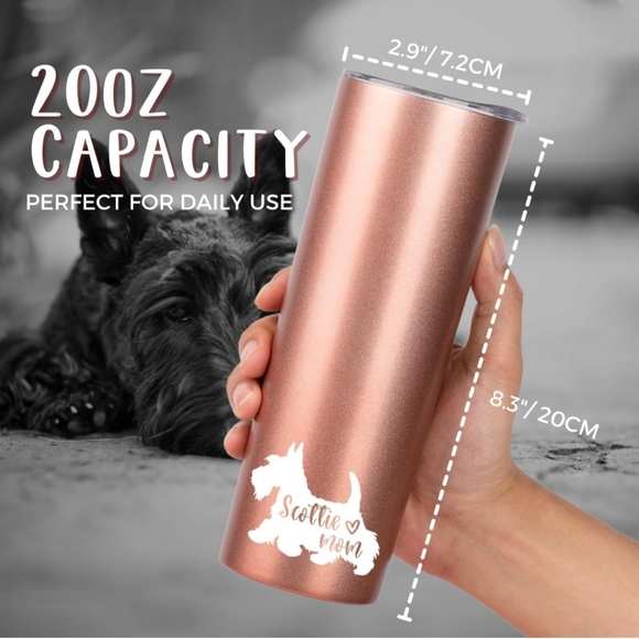 SCOTTIE MOM TUMBLER NEW IN BOX - Picture 3 of 4